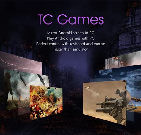 TC Games Official Site, PC Play Mobile Games, Screen Mirroring .